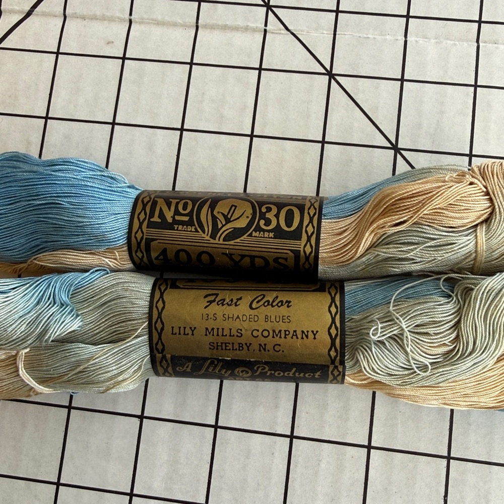 Vintage Daisy Mercerized Crochet Cotton Thread Lot – No. 30, 400 Yds – Pastel - Picture 11 of 16